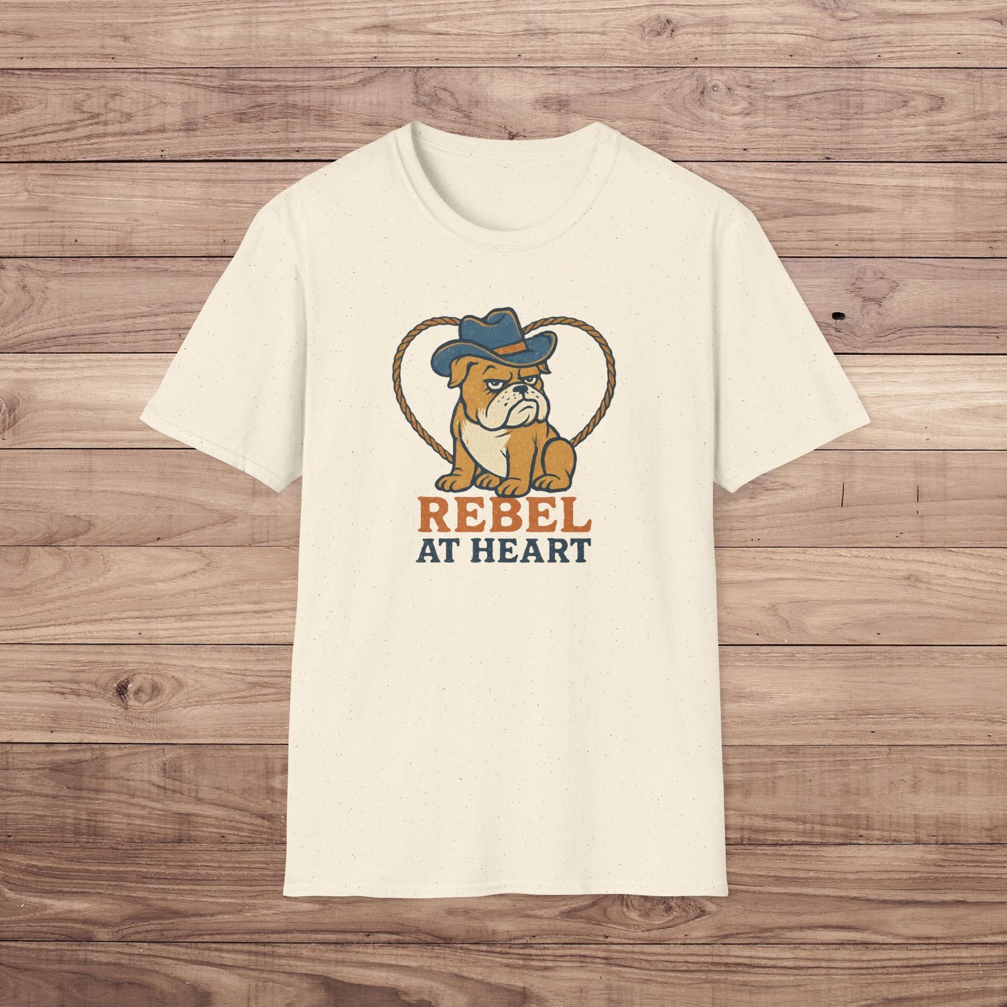 Rebel at Heart Bulldog T-Shirt