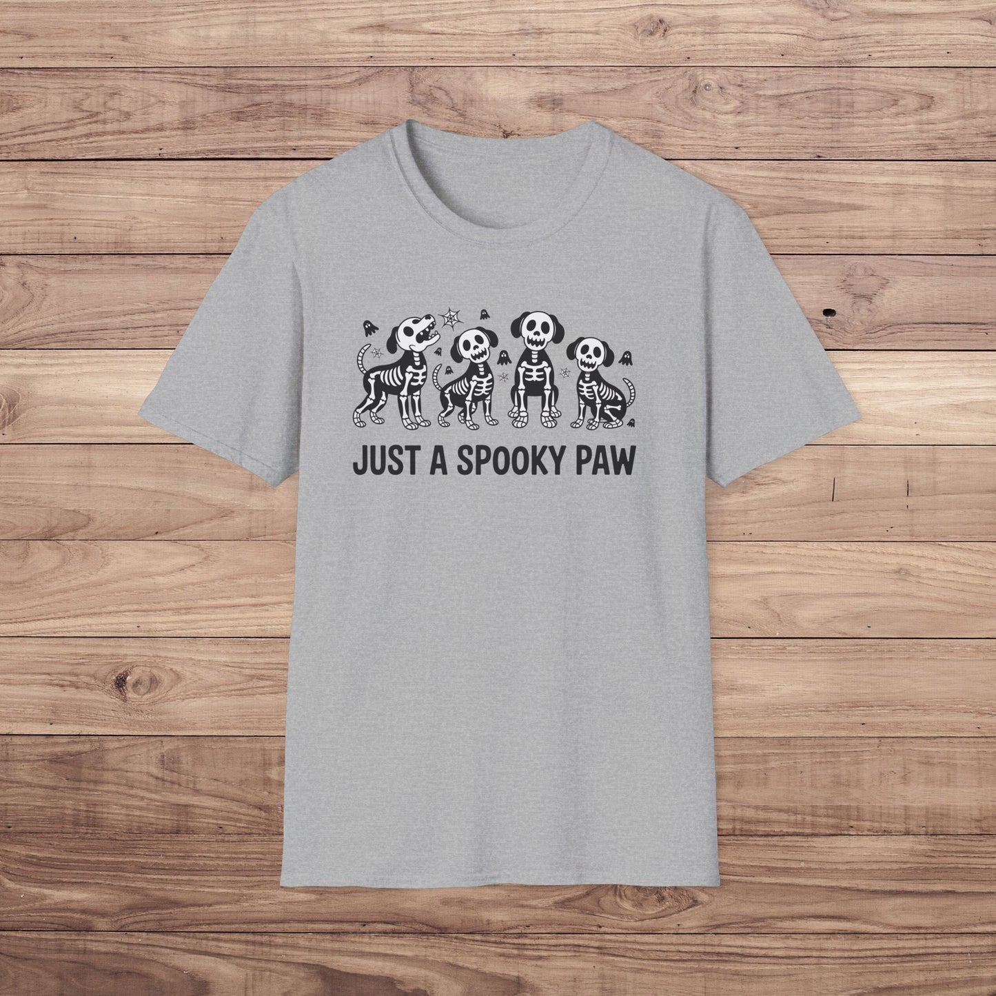 Just a Spooky Paw T-Shirt – Funny Halloween Dog Lover Gift Tee
