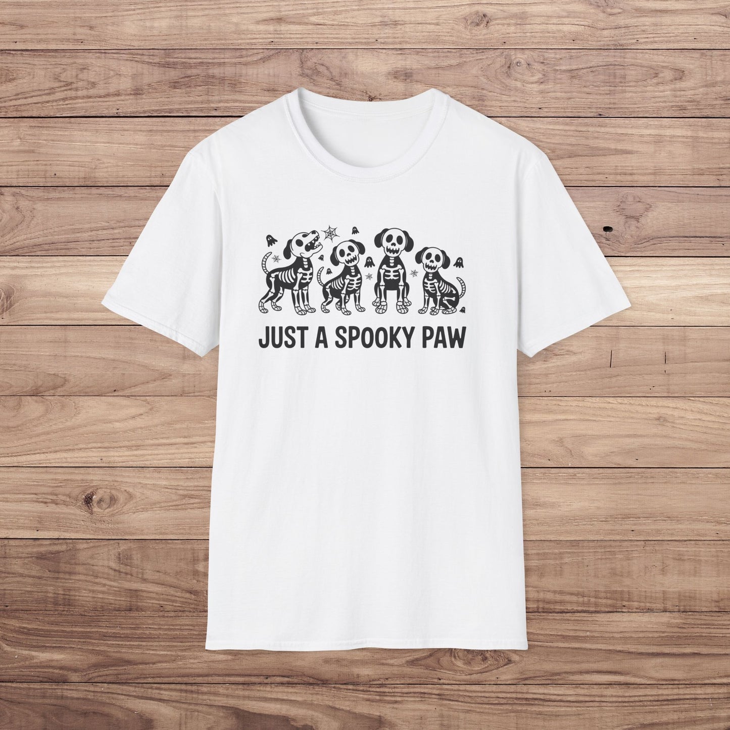 Just a Spooky Paw T-Shirt – Funny Halloween Dog Lover Gift Tee