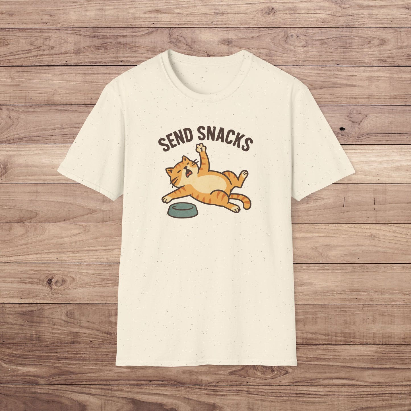 Send Snacks Cat T-Shirt