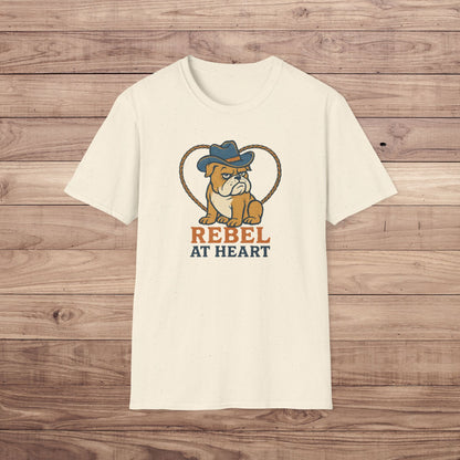Rebel at Heart Bulldog T-Shirt