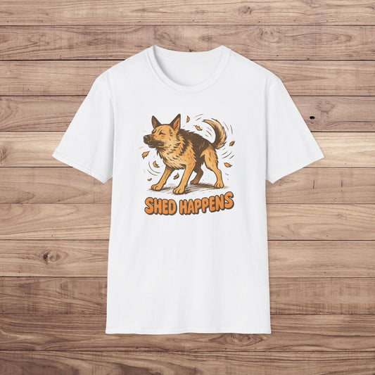 Shed Happens German Shepherd T-Shirt