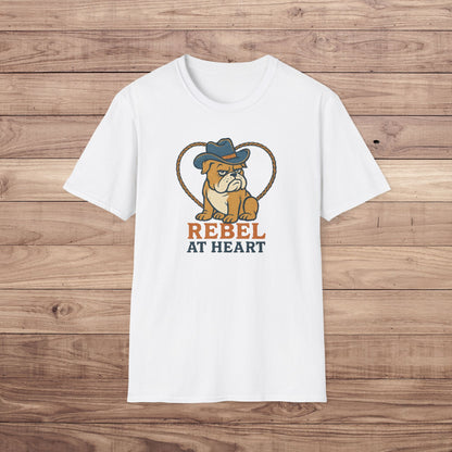 Rebel at Heart Bulldog T-Shirt