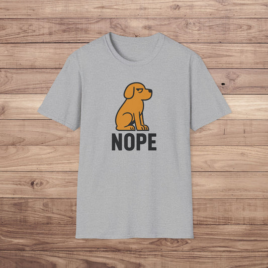 Nope Dog T-Shirt