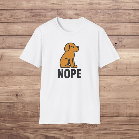 Nope Dog T-Shirt