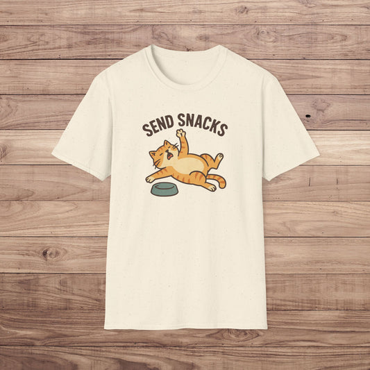 Send Snacks Cat T-Shirt