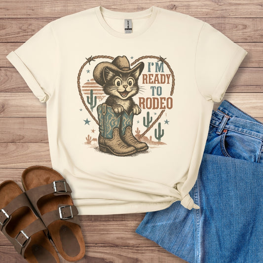 I'm Ready to Rodeo Kitty T-Shirt